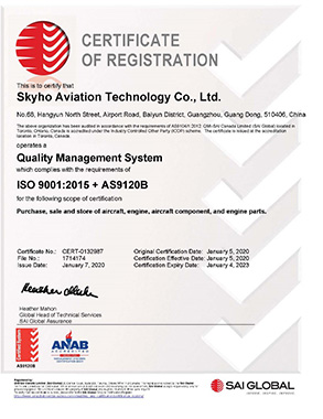 ISO 9001:2015 + AS9120B
